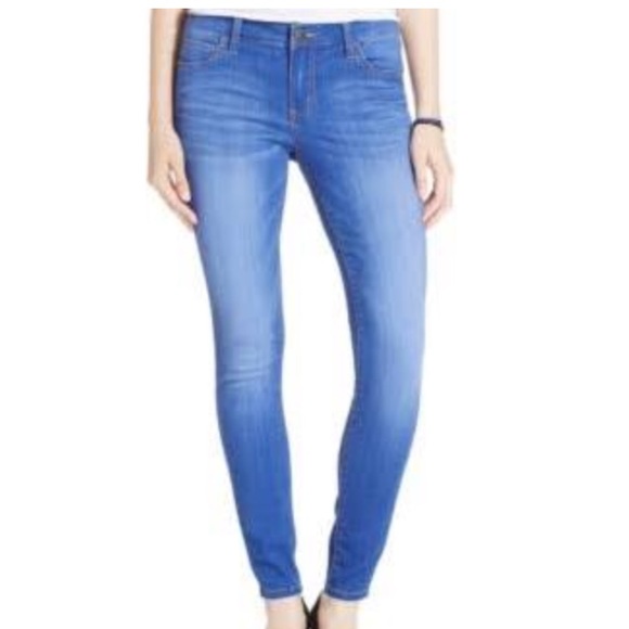 celebrity pink mid rise ankle skinny jeans